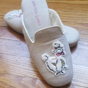 Patricia Green Poodle House Slipper